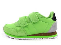 Woden Kids sneaker Nor neon green